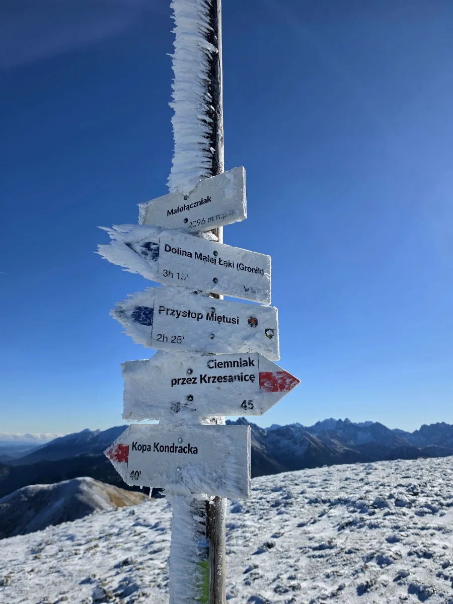 Zdjęcie szczytu Małołączniak (2096.00m) w paśmie Tatry Zachodnie