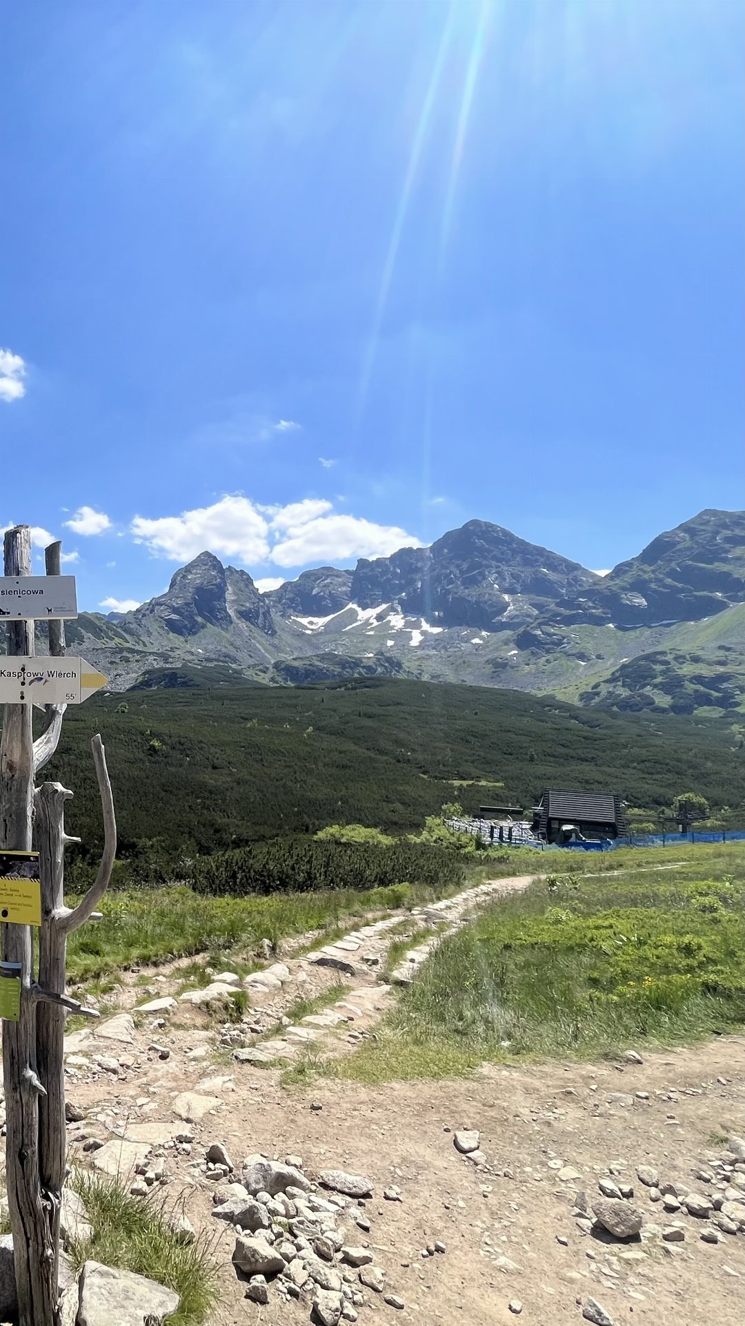 Zdjęcie szczytu Kasprowy Wierch (1987.00m) w paśmie Tatry Zachodnie
