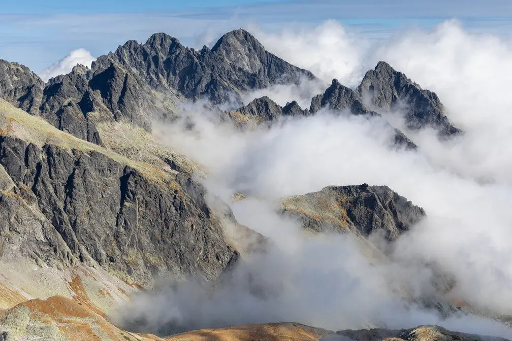 Zdjęcie szczytu Rysy (2499.00m) w paśmie Tatry